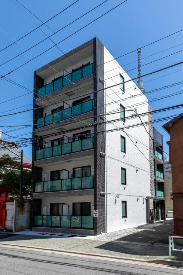 Asakusa Sky Stay Tiffany Blue Room โตเกียว ภายนอก รูปภาพ