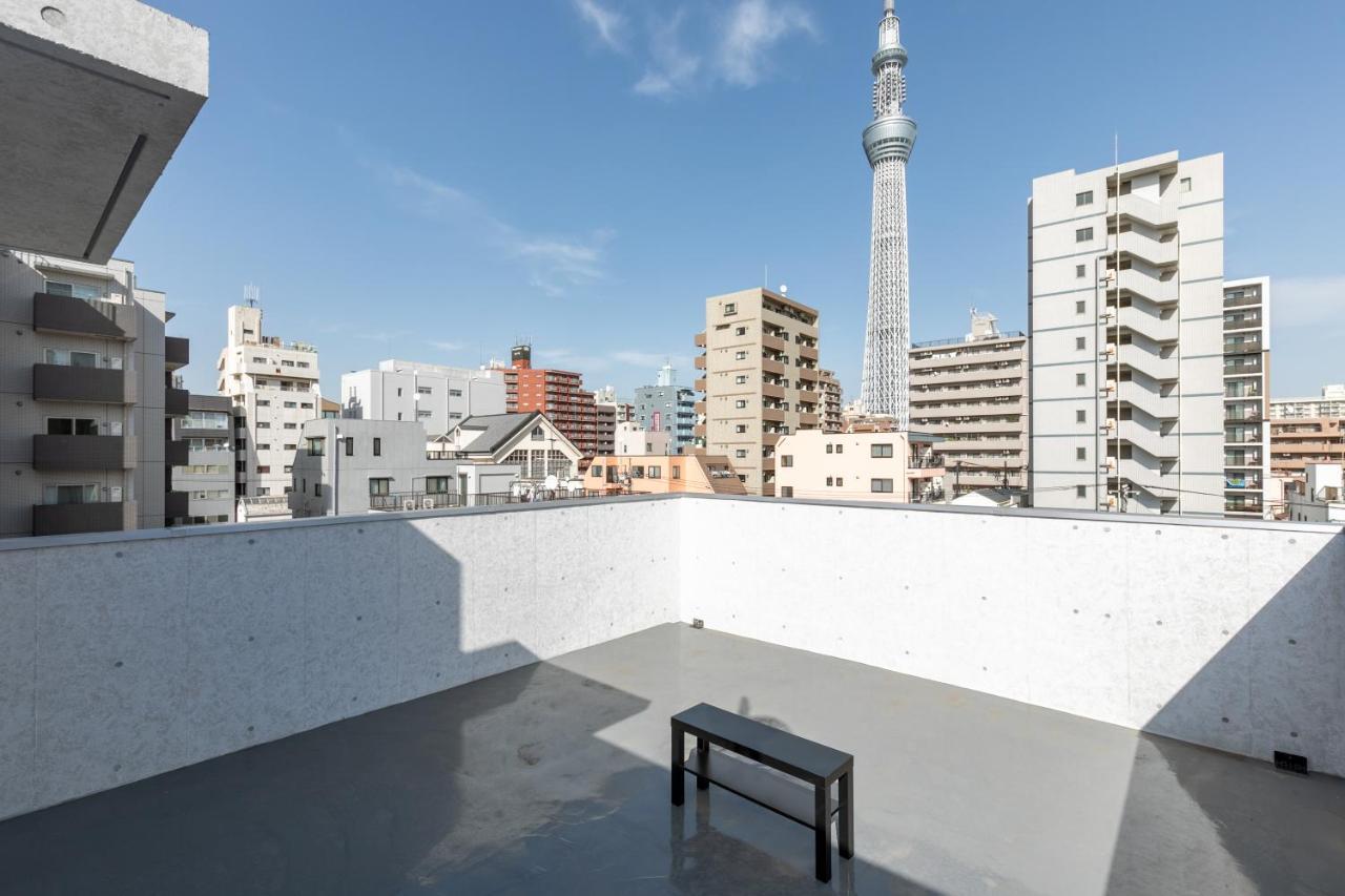 Asakusa Sky Stay Tiffany Blue Room โตเกียว ภายนอก รูปภาพ